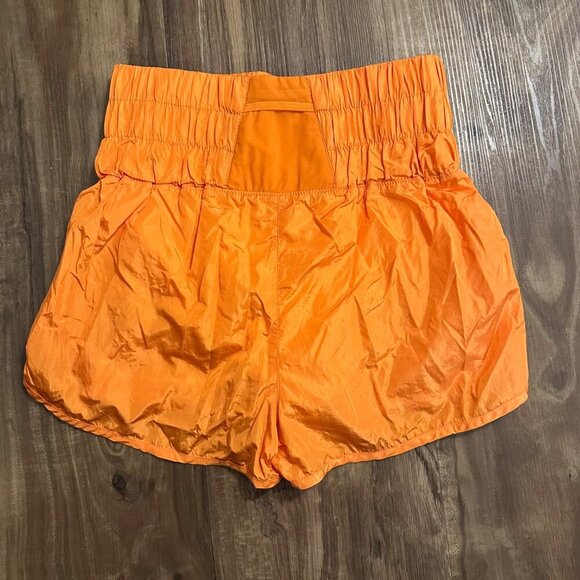 Free People Movement The Way Home shorts Orange Sz M - Picture 2 of 5